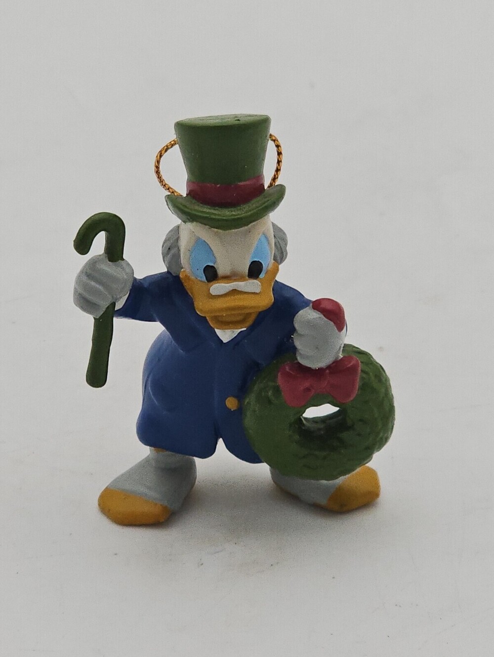 Avon Disney Christmas Carol Ornament 1992 Donald Duck Scrooge VINTAGE